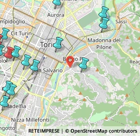 Mappa Piazza Crimea, 10133 Torino TO, Italia (3.28111)