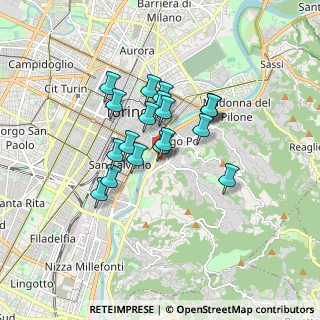 Mappa Largo Mentana, 10133 Torino TO, Italia (1.27632)
