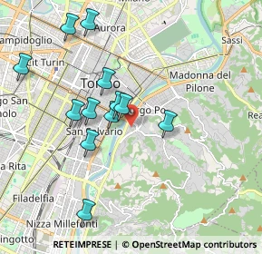 Mappa Largo Mentana, 10133 Torino TO, Italia (1.82583)