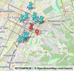 Mappa Largo Mentana, 10133 Torino TO, Italia (1.65833)