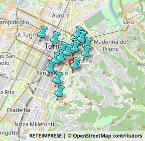 Mappa Largo Mentana, 10133 Torino TO, Italia (1.16588)