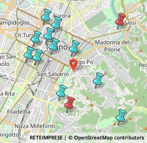 Mappa Largo Mentana, 10133 Torino TO, Italia (2.23308)