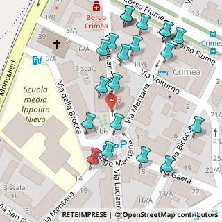 Mappa Largo Mentana, 10133 Torino TO, Italia (0.07727)