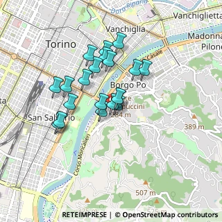 Mappa Via Volturno, 10133 Torino TO, Italia (0.6925)