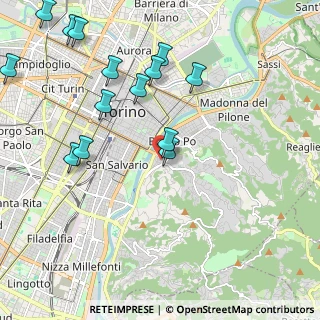 Mappa Via Volturno, 10133 Torino TO, Italia (2.45857)