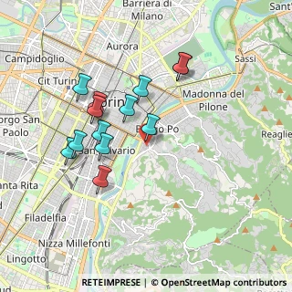 Mappa Via Volturno, 10133 Torino TO, Italia (1.69462)