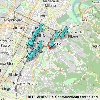 Mappa Via Volturno, 10133 Torino TO, Italia (1.51067)