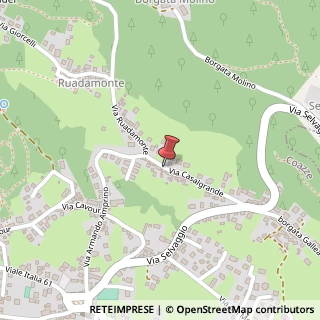 Mappa Via Villargrande, 36, 10050 Coazze, Torino (Piemonte)