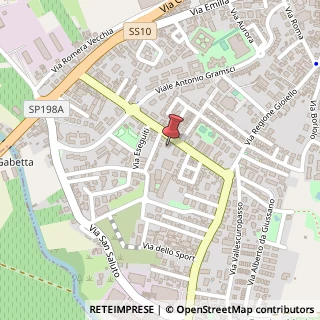 Mappa Via B. Eseguiti, 40C, 27043 Broni, Pavia (Lombardia)