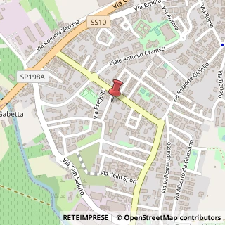 Mappa Via B. Eseguiti, 36, 27043 Broni, Pavia (Lombardia)