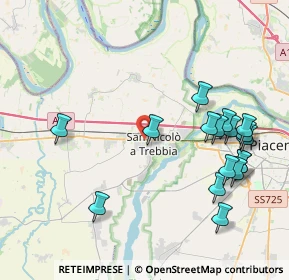 Mappa Via M, 29010 San Nicolò PC, Italia (4.55471)