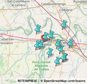 Mappa Via M, 29010 San Nicolò PC, Italia (6.10308)