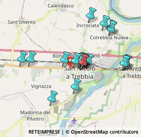 Mappa Via M, 29010 San Nicolò PC, Italia (1.67)