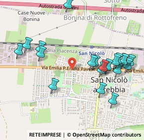 Mappa Via M, 29010 San Nicolò PC, Italia (0.5605)