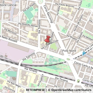 Mappa Via Lussimpiccolo, 30, 10141 Torino, Torino (Piemonte)