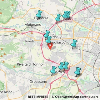 Mappa Piazzale posteriore, 10098 Rivoli TO, Italia (4.52417)