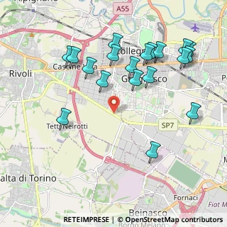 Mappa Piazzale posteriore, 10098 Rivoli TO, Italia (2.23684)
