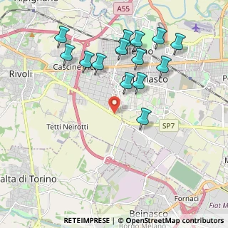 Mappa Piazzale posteriore, 10098 Rivoli TO, Italia (2.09286)