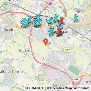 Mappa Piazzale posteriore, 10098 Rivoli TO, Italia (1.97842)
