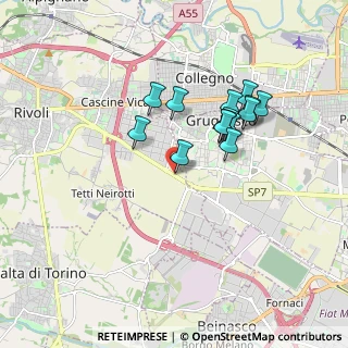 Mappa Piazzale posteriore, 10098 Rivoli TO, Italia (1.51786)