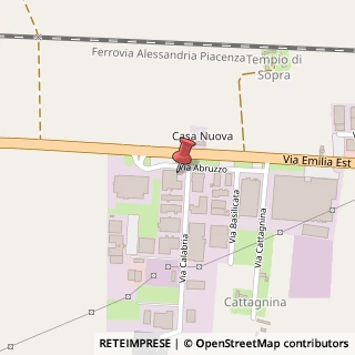 Mappa Via Abruzzo, 4, 29010 Rottofreno, Piacenza (Emilia Romagna)