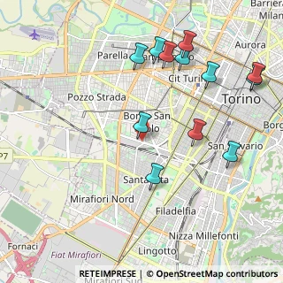 Mappa Corso Rosselli Carlo E Nello, 10141 Torino TO, Italia (2.32333)