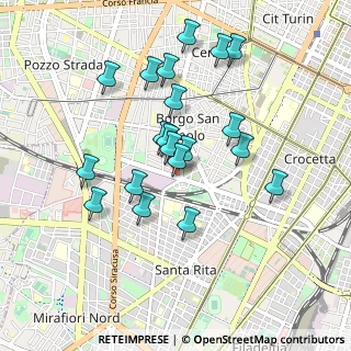 Mappa Corso Rosselli Carlo E Nello, 10141 Torino TO, Italia (0.8385)