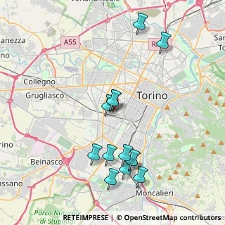 Mappa Corso Rosselli Carlo E Nello, 10141 Torino TO, Italia (4.06615)