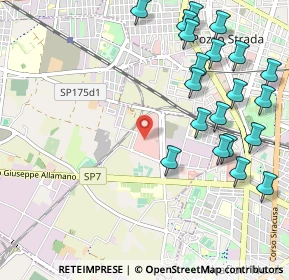 Mappa Via Crea 10 Centro Comm Shop Village Le Gru, 10095 Grugliasco TO, Italia (1.281)