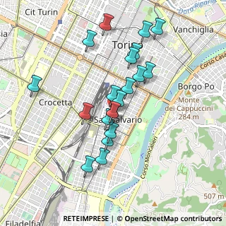 Mappa Via Belfiore, 10125 Torino TO, Italia (0.824)
