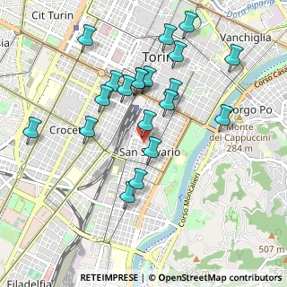 Mappa Via Belfiore, 10125 Torino TO, Italia (0.9665)