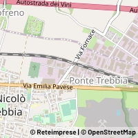 지도 Gragnano Trebbiense