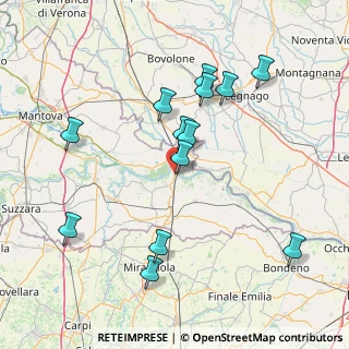 Mappa Via Don Giovanni Minzoni, 46036 Revere MN, Italia (16.05538)