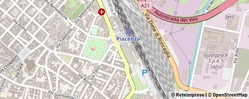 Mappa Piacenza