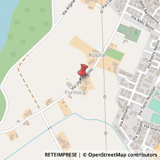 Mappa Via foscolo 13, 46036 Revere, Mantova (Lombardia)