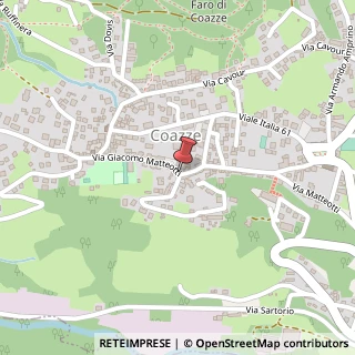 Mappa Via Matteotti, 30, 10050 Coazze, Torino (Piemonte)