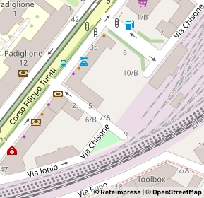 Mappa Via Gerolamo Savonarola, 10128 Torino TO, Italia (0.06538)