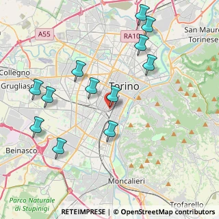 Mappa Via Achille Loria, 10028 Torino TO, Italia (4.4425)