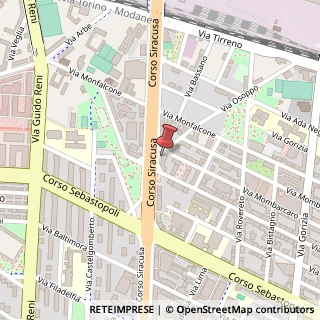 Mappa Corso Siracusa, 45, 10136 Torino, Torino (Piemonte)
