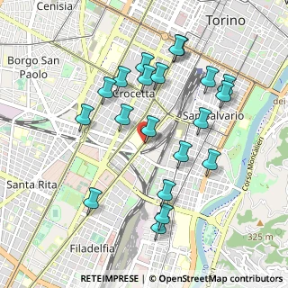 Mappa Corso Filippo Turati, 10028 Torino TO, Italia (0.9805)