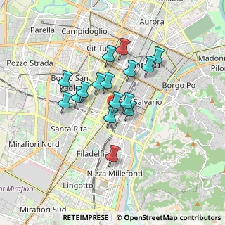 Mappa Corso Filippo Turati, 10028 Torino TO, Italia (1.345)