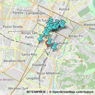 Mappa Corso Filippo Turati, 10028 Torino TO, Italia (1.421)