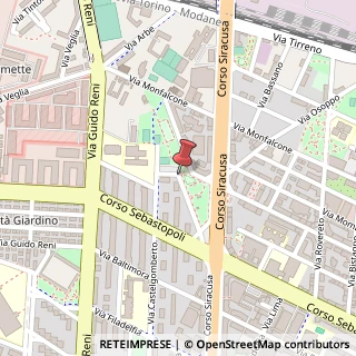 Mappa Corso Cesare Correnti,  58, 10136 Torino, Torino (Piemonte)