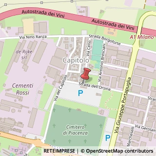 Mappa Via Ceno, 14, 29122 Piacenza, Piacenza (Emilia Romagna)