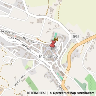Mappa Via 20 Settembre, 47, 14036 Moncalvo, Asti (Piemonte)
