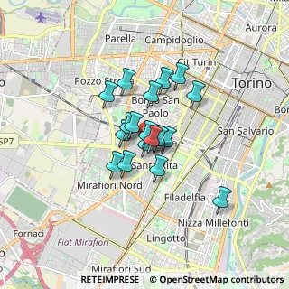 Mappa 10136 Torino TO, Italia (1.07368)