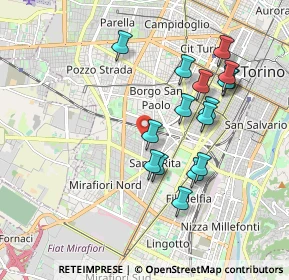 Mappa 10136 Torino TO, Italia (1.7875)