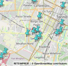 Mappa 10136 Torino TO, Italia (2.58133)