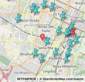 Mappa 10136 Torino TO, Italia (2.3675)