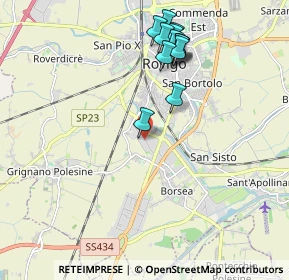Mappa Via Luigi Einaudi, 45033 Rovigo RO, Italia (2.00769)